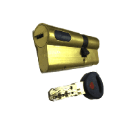 Картинка Цилиндровый механизм Mauer New Wave 4 ключ-ключ-L=77мм/31-46/,цвет латунь, 5 ключей в Петрозаводске Цилиндровый механизм Mauer New Wave 4 ключ-ключ-L=77мм/31-46/,цвет латунь, 5 ключей в Петрозаводске