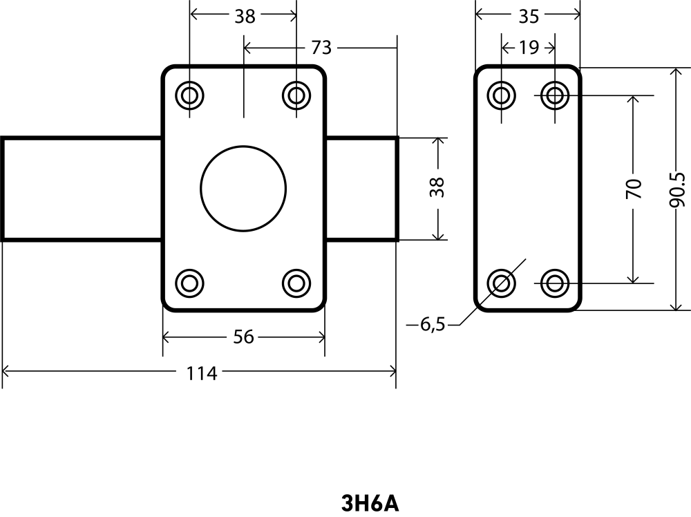 Картинка Замок накладной АЛЛЮР ЗН6А в Петрозаводске Замок накладной АЛЛЮР ЗН6А в Петрозаводске
